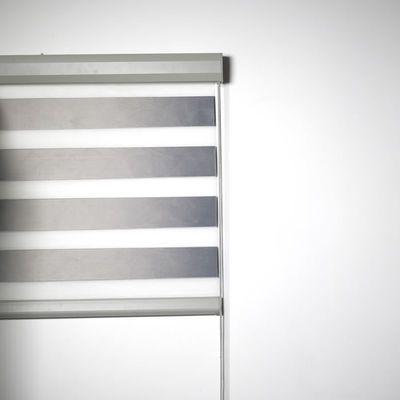 Purple Light Filtering Sheer Zebra Window Curtain Blinds