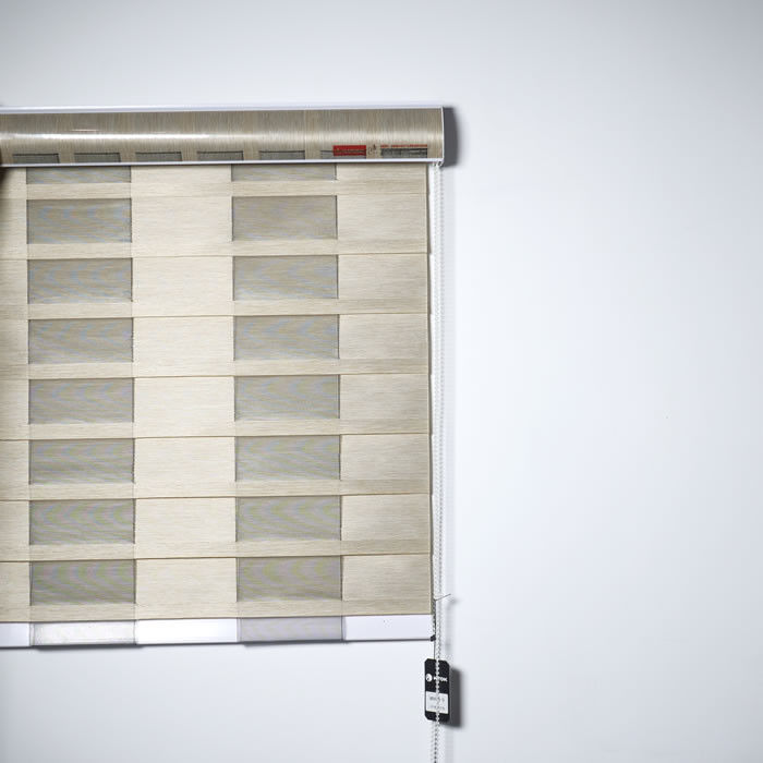 WaterProof Light Control Horizontal Blackout Curtains